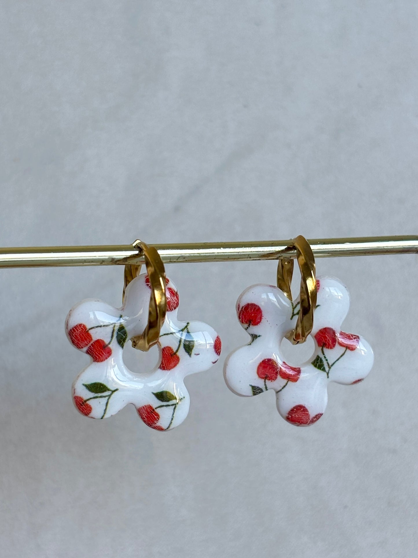 MINI MATHILDE - Cerises🍒 (sans créoles)