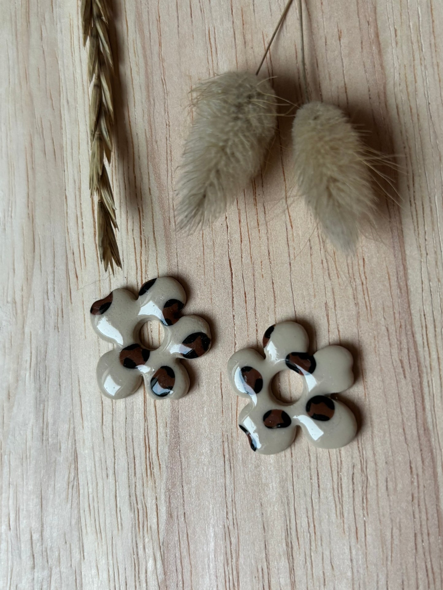 LILY - Léopard Sable (Sans créoles)