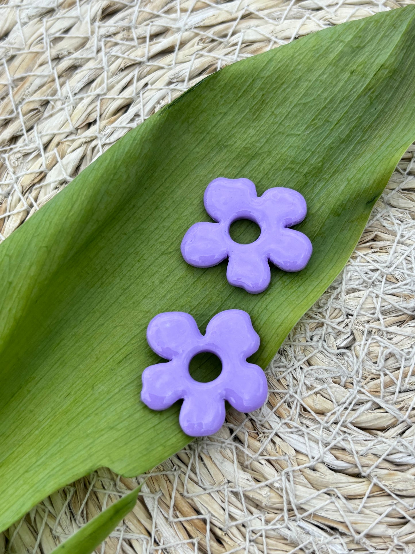 LILY - Lila pastel (sans créoles)