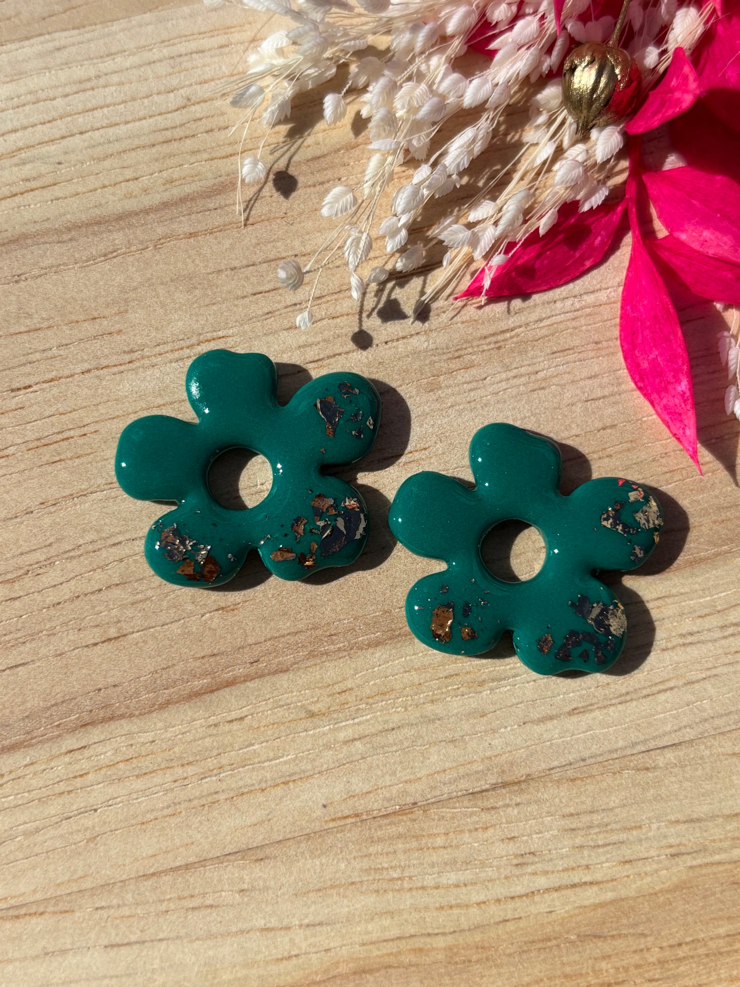 LILY - Emeraude OR (sans créoles)