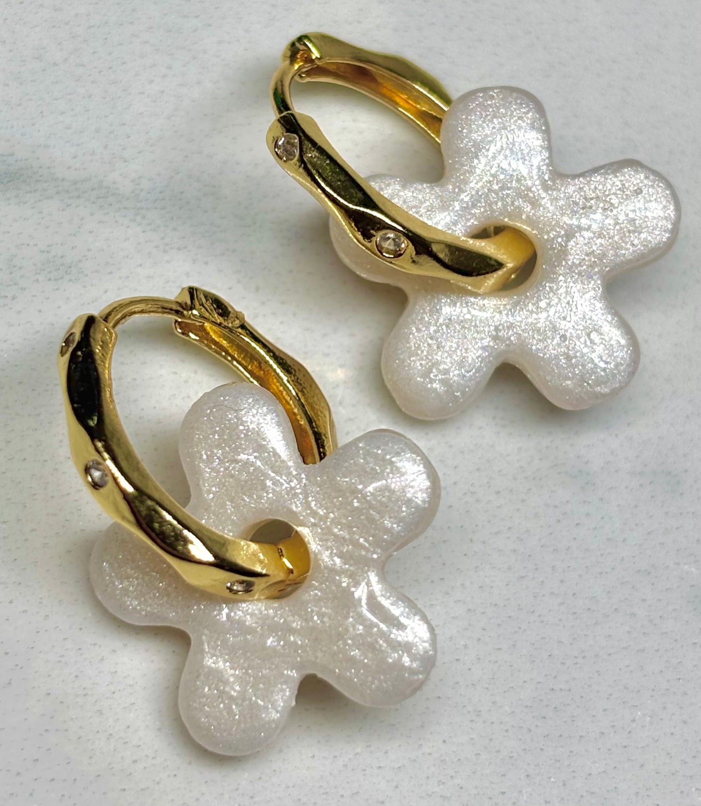 Mini Mathilde - Nacre (sans créoles)