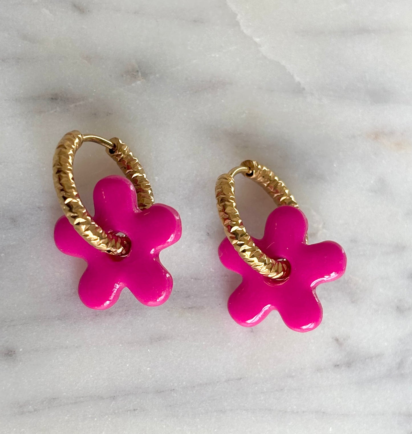 Mini Mathilde - Framboise (sans créoles)