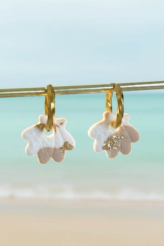 ST-JACQUES - sable et or 🐚(sans créoles)