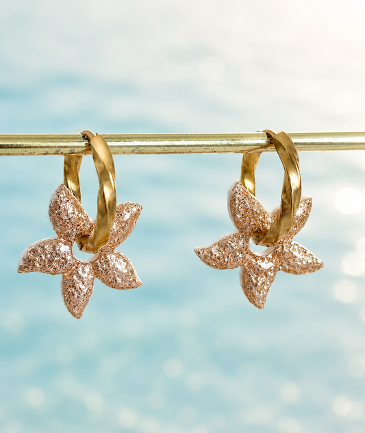 ETOILES DE MER - Or 🔱(sans créoles)