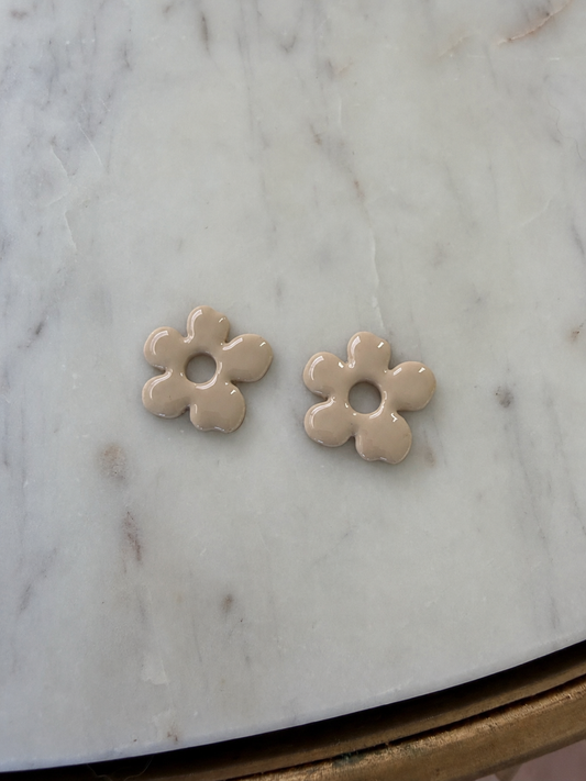 LILY -  sable laquée (Sans créoles)