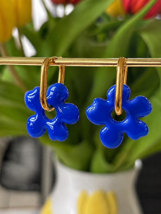 LILY - Cobalt 🧿 (sans créoles)