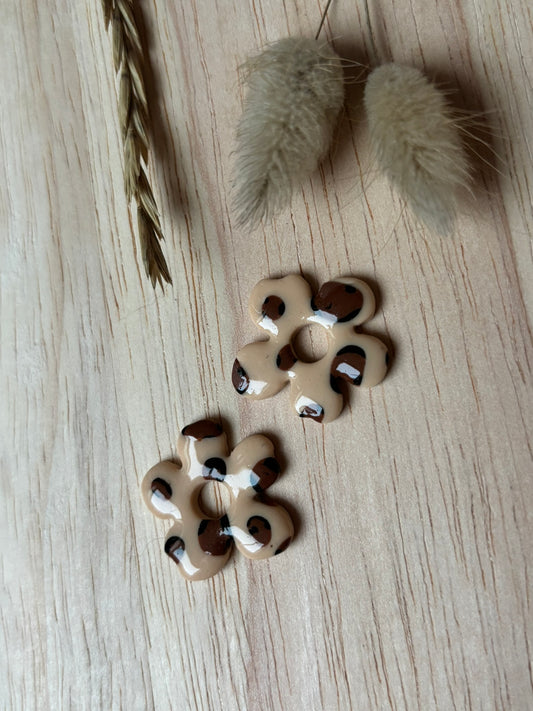 LILY -  Léopard Beige (Sans créoles)