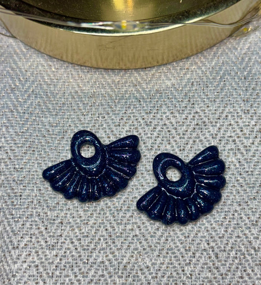 SERVANE - Bleu Marine Paillettes