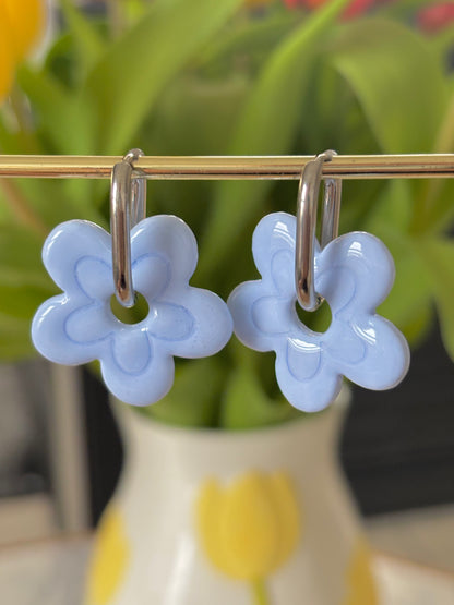 MATHILDE - Bleu pâle (sans créoles)