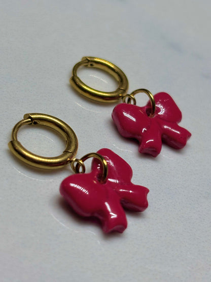 Créoles Nœuds rouges