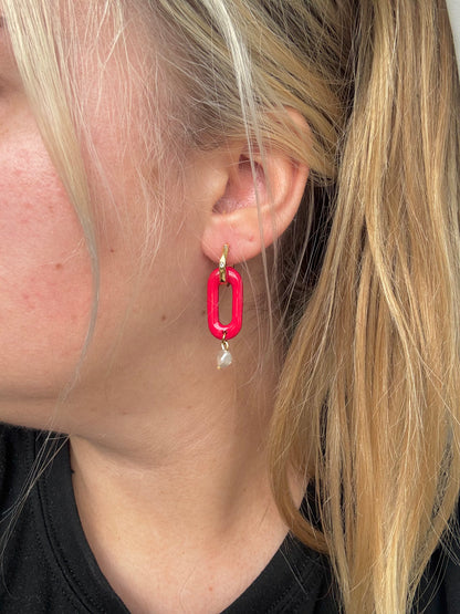 RETRO rouge (sans créoles)