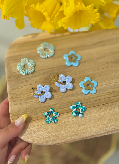 MATHILDE - Bleu pâle (sans créoles)