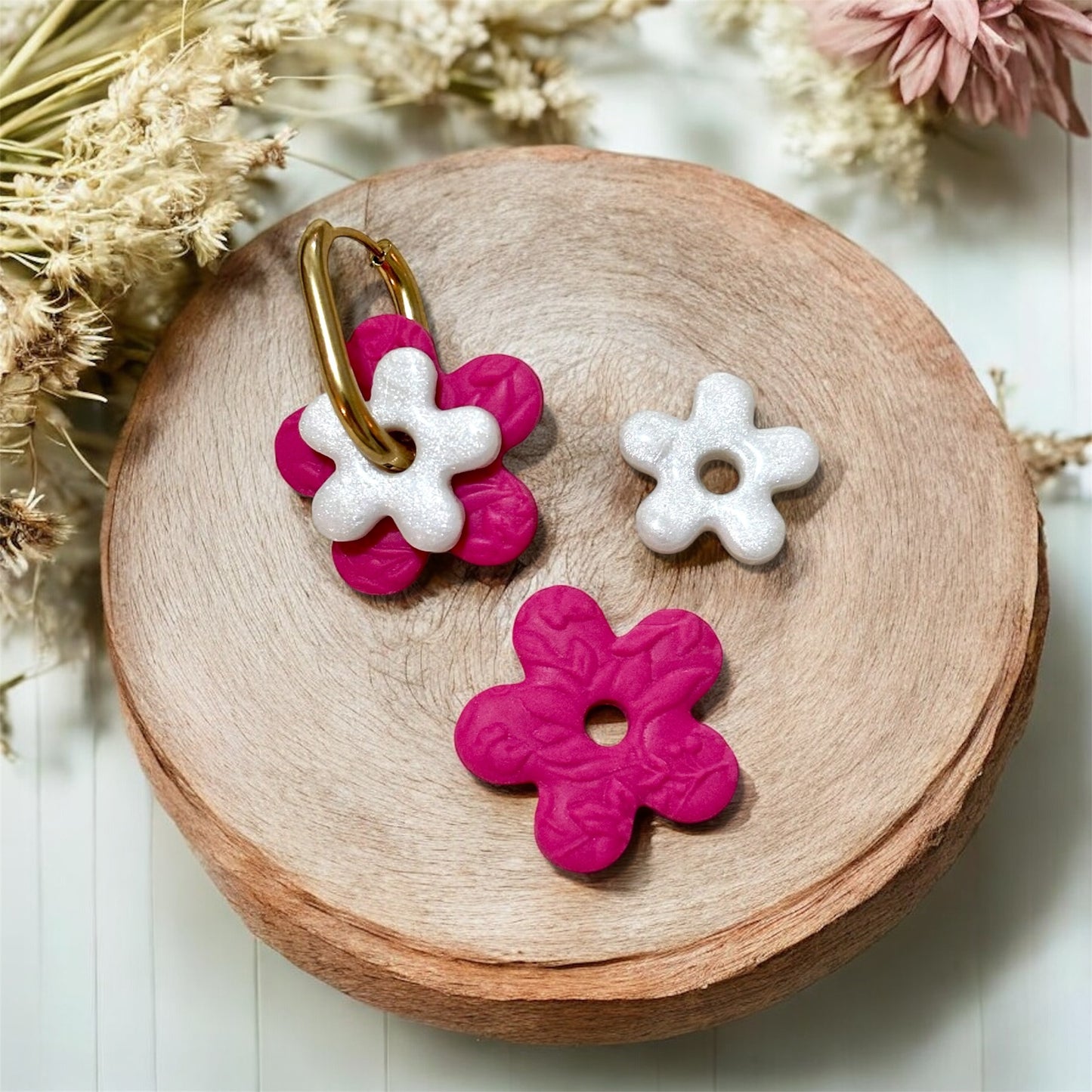 MATHILDE - Framboise (sans créoles)