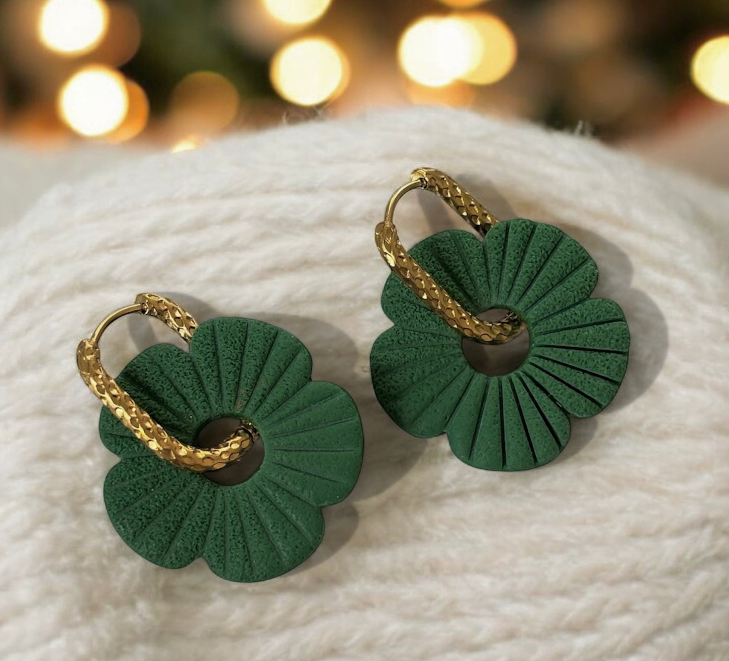 COQUELICOT - Kaki (sans créoles)