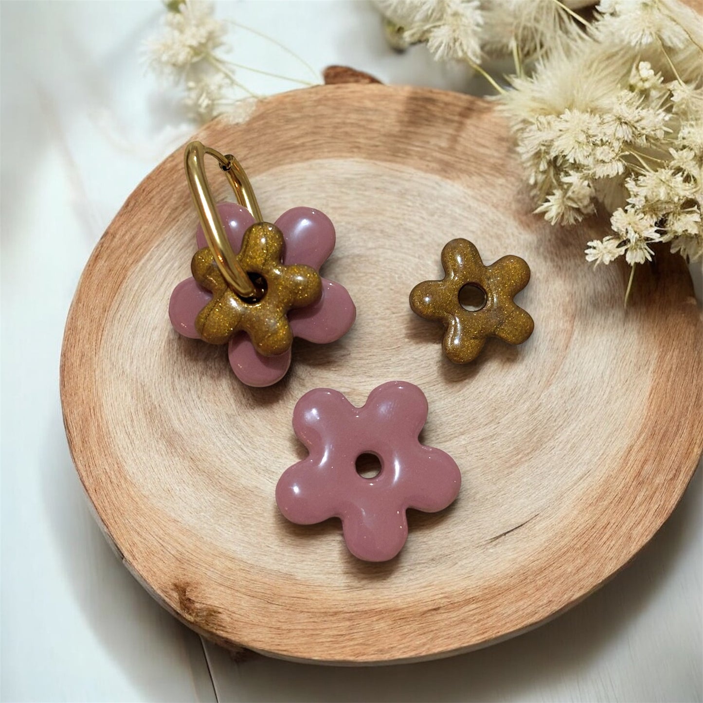 MATHILDE - Rose (sans créoles)